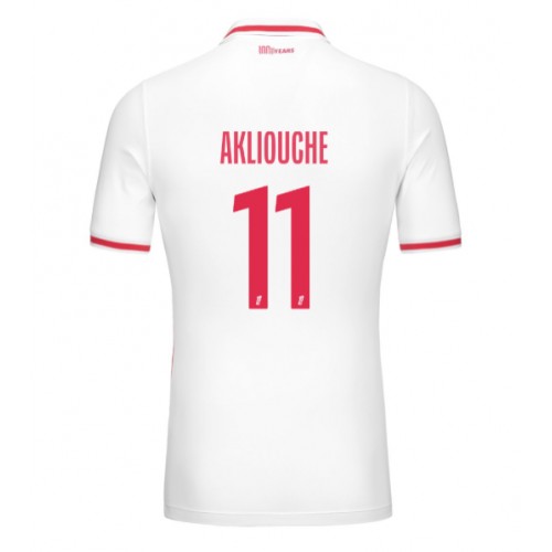 Dres AS Monaco Maghnes Akliouche #11 Domaci 2024-25 Kratak Rukav